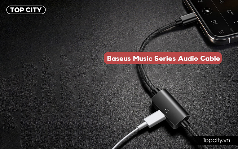 Cáp sạc Baseus Audio for IP 2A 1m